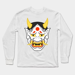 Hannya Mask Long Sleeve T-Shirt